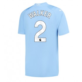 Manchester City Kyle Walker #2 Hemmakläder 2023-24 Kortärmad